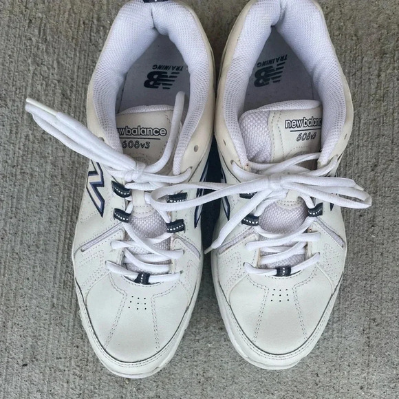 New Balance Shoes Womens Size 10 608V3 White Walking Comfort Lace Up WX608V3W - Picture 4 of 8